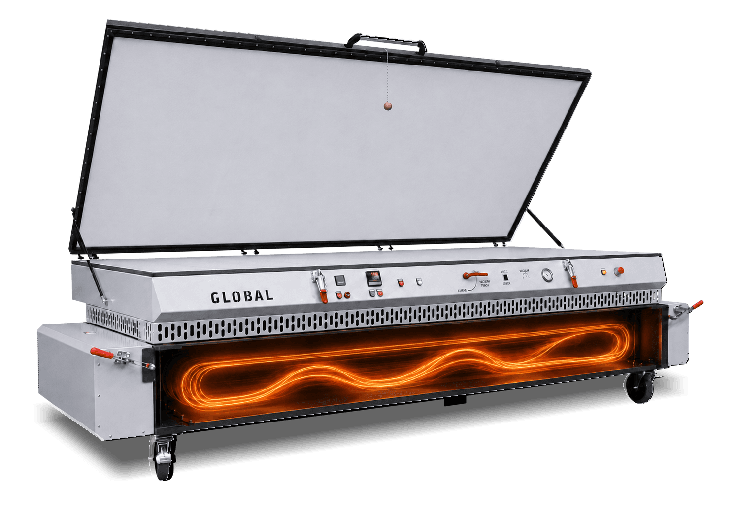 Cross-Flow™ guided airflow path inside the preheating oven